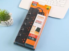 Alargue prolongador 5 tomas y USB